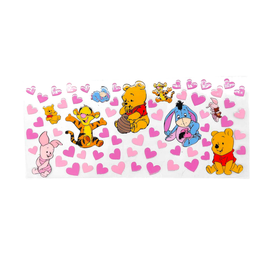 DTF Wraps - Winnie The Pooh & Friends