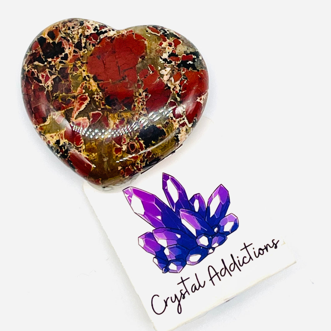 Brecciated Jasper Heart # 155