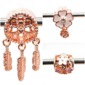 Pandora Inspired Charms - Rose Gold