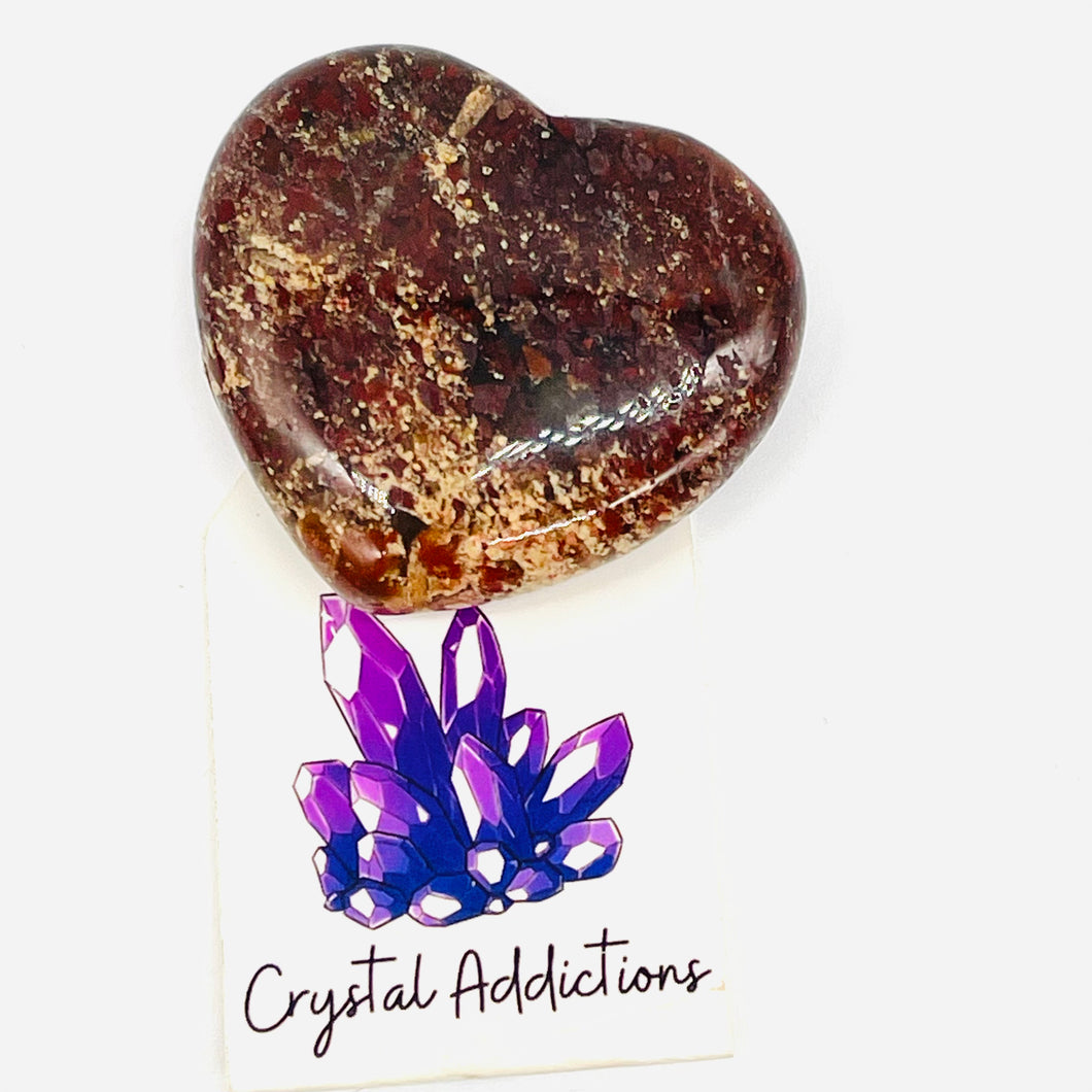 Brecciated Jasper Heart # 113