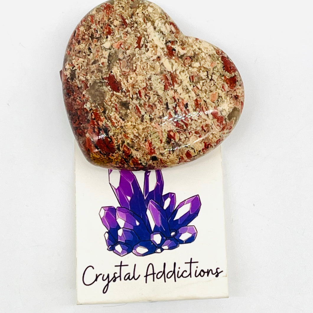 Brecciated Jasper Heart # 153