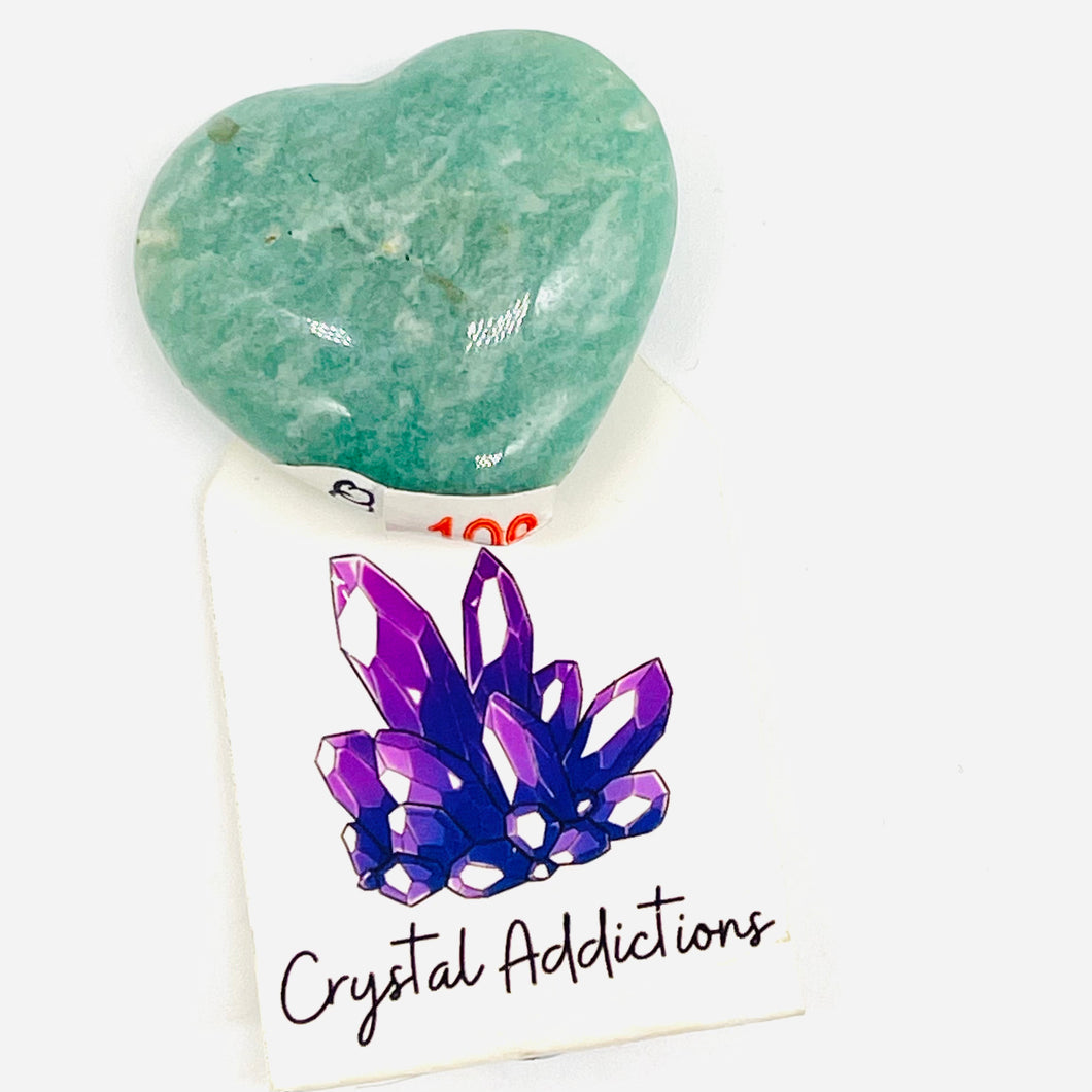 Amazonite Heart # 198