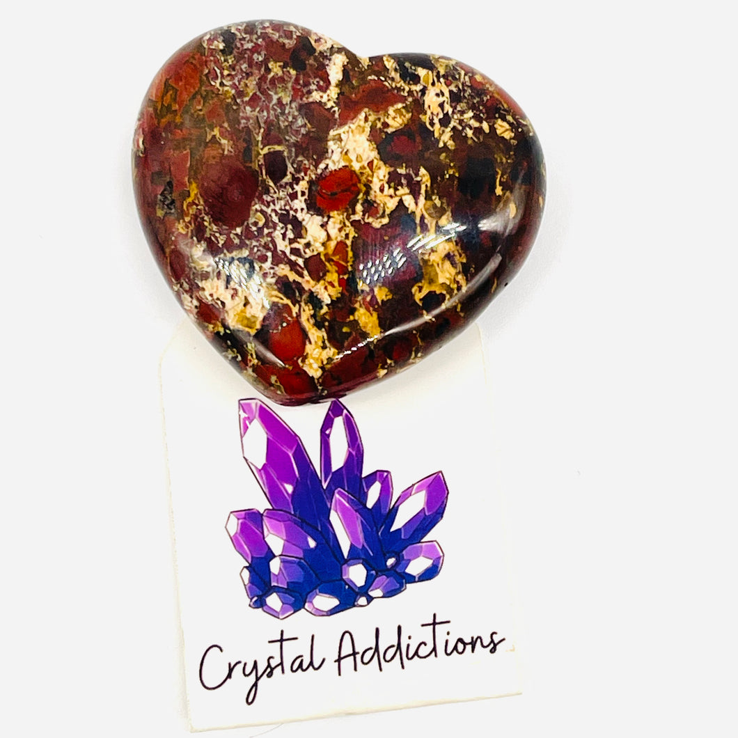 Brecciated Jasper Heart # 70