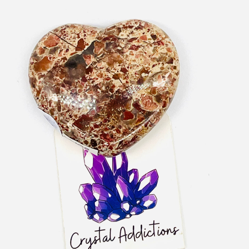 Brecciated Jasper Heart # 165
