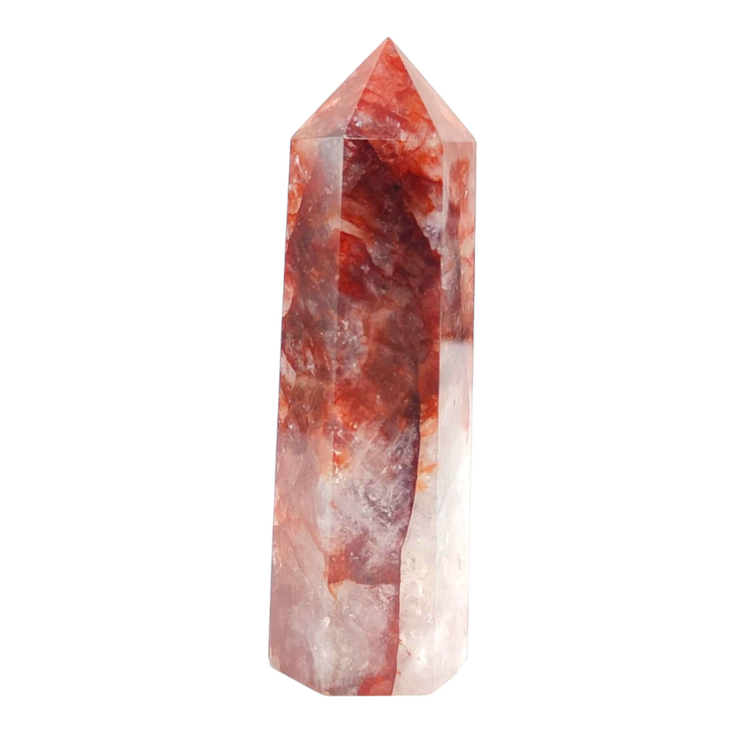 Fire Quartz Point # 192