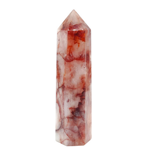 Fire Quartz Point # 127