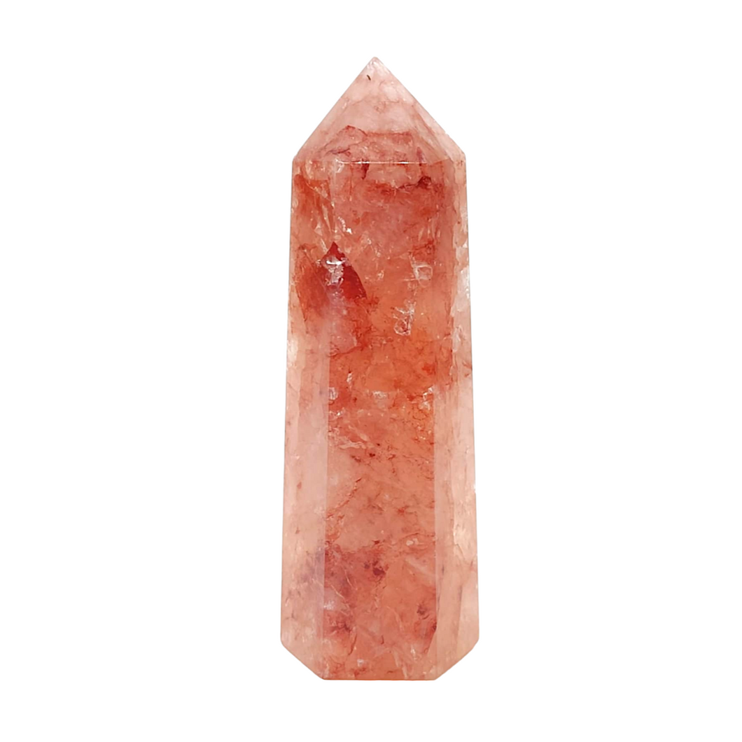 Fire Quartz Point # 69