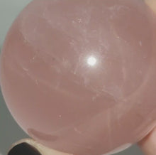 Load and play video in Gallery viewer, Rose Quartz Sphere + Star # 35
