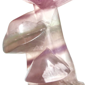 Rainbow Fluorite Triple Mushroom # 20