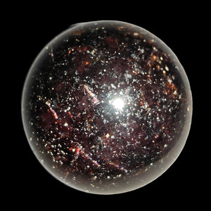 Garnet Sphere with Star # 104