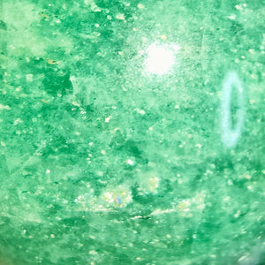 Green Strawberry Quartz Sphere # 173