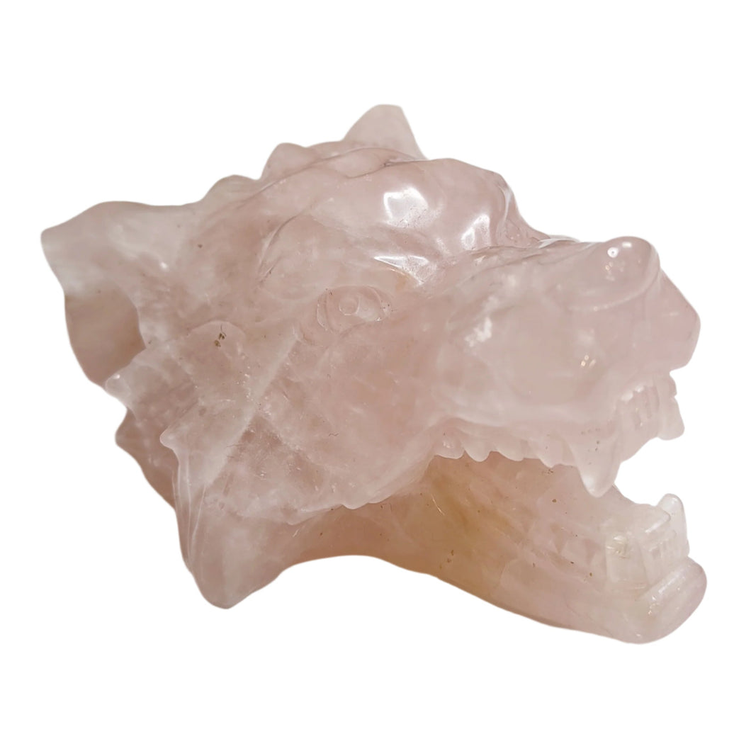 Rose Quartz Wolf # 64