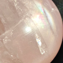 Load image into Gallery viewer, Rose Quartz Sphere with Multiple Stars # 79
