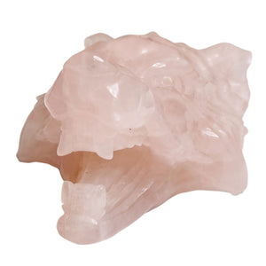 Rose Quartz Wolf # 64