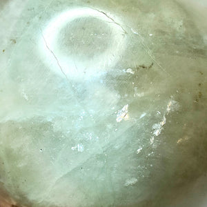 Green Moonstone Sphere # 46