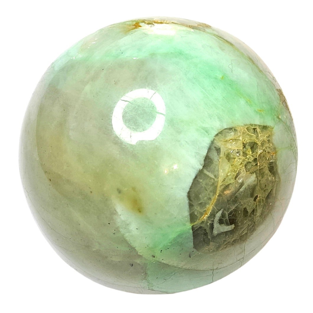 Green Moonstone Sphere # 142