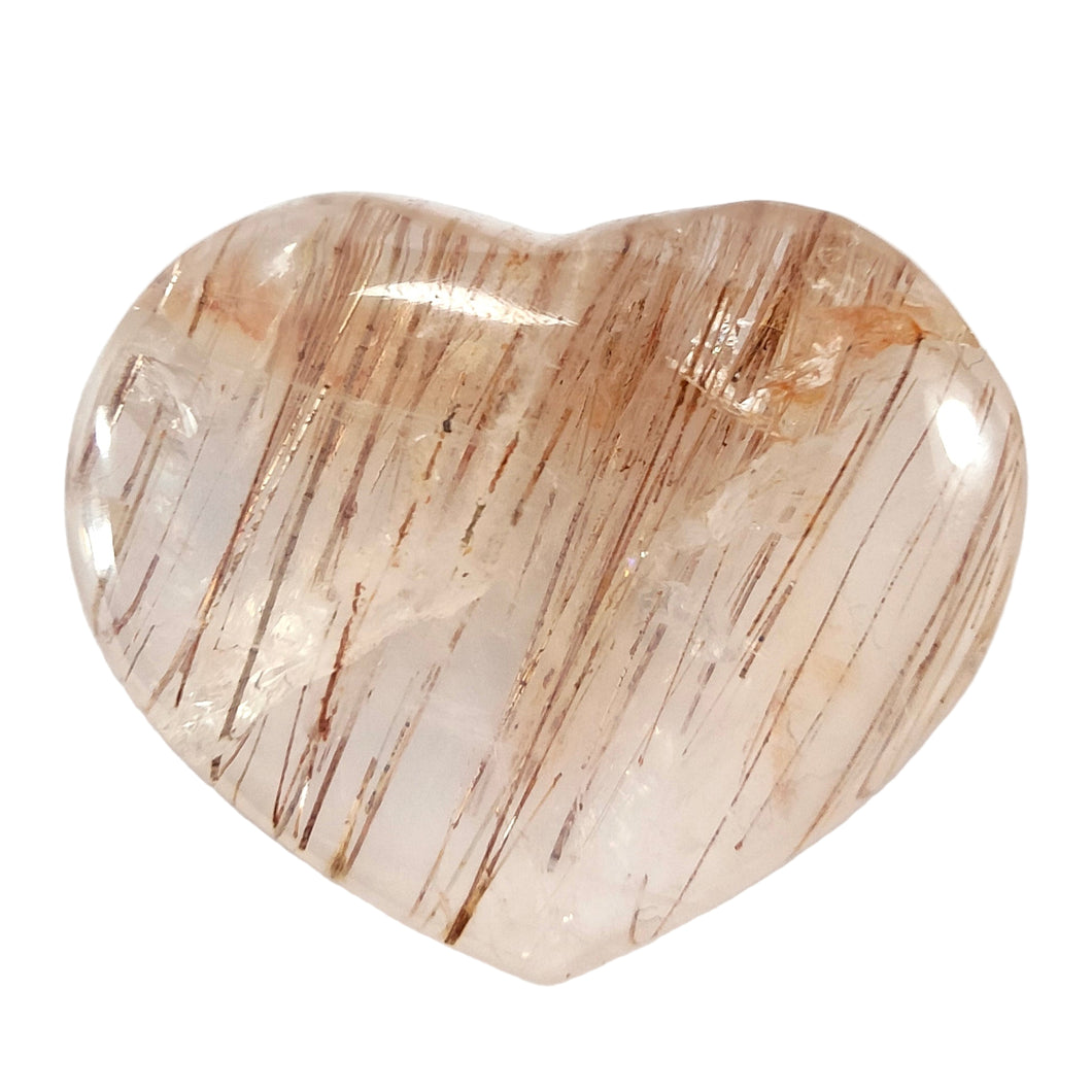 Copper Rutile Heart # 39