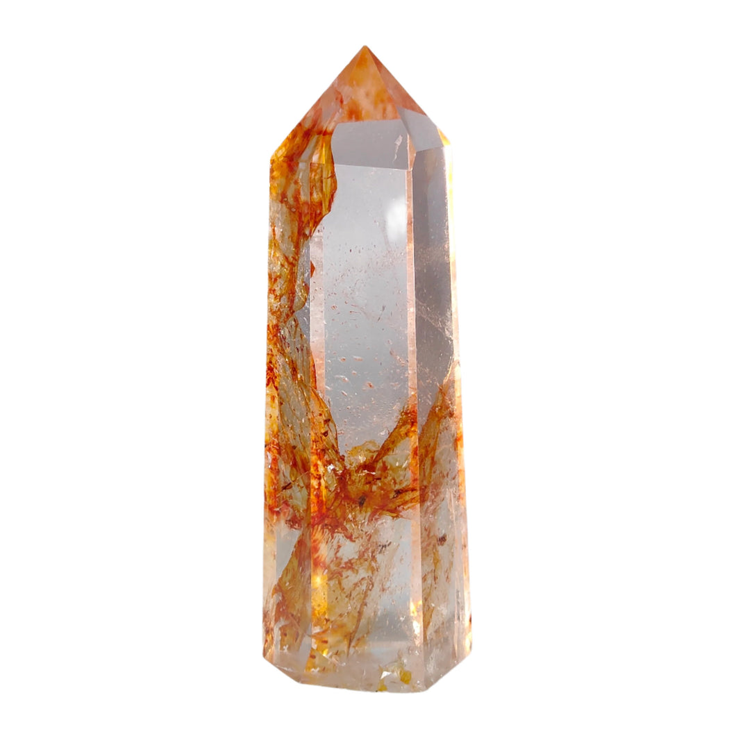 Fire Quartz Point # 129