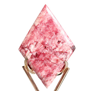 Red Moonstone Diamond + Horoscope Stand # 163
