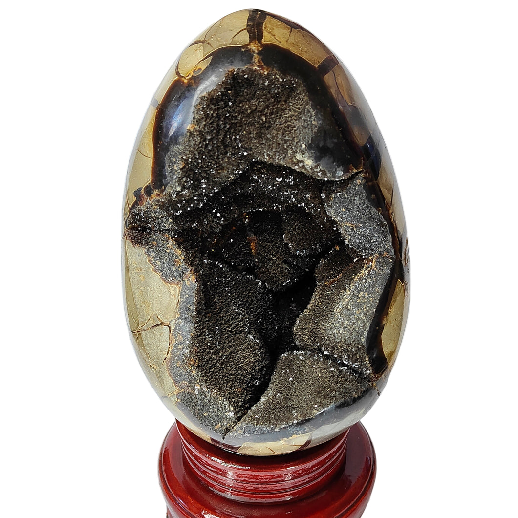 Septarian Druzy Egg # 122