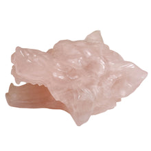 Load image into Gallery viewer, Rose Quartz Wolf # 64
