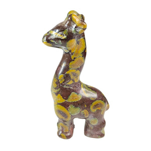 Bamboo Leaf Jasper Giraffe # 155