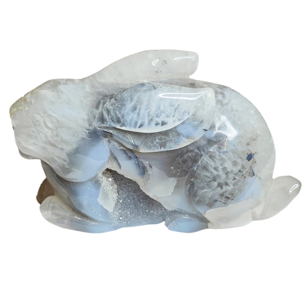 Druzy Agate Rabbit # 70