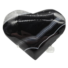 Load image into Gallery viewer, Black Agate Heart # 188
