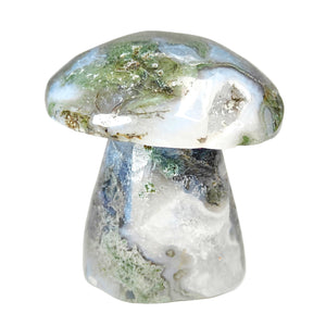 Moss Agate Mushroom # 90