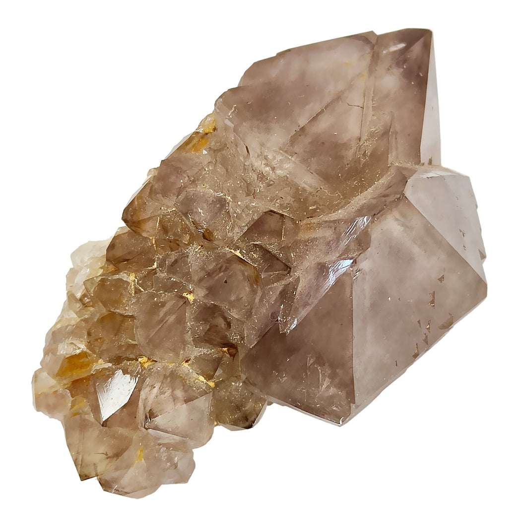 Smoky Elestial Quartz + Amethyst # 103