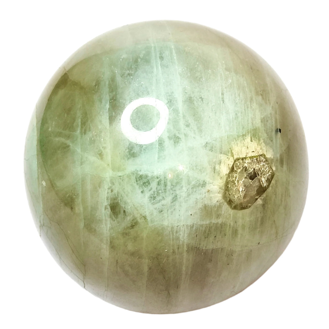 Green Moonstone Sphere # 46