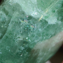 Load image into Gallery viewer, Green Strawberry Quartz Heart # 143
