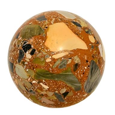 Confetti Jasper Sphere #103