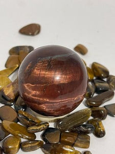 Red Tiger's Eye Sphere #10