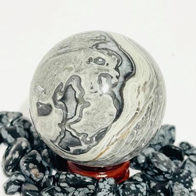 Picasso Jasper Sphere # 118