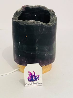 Rainbow Fluorite Lamp #118