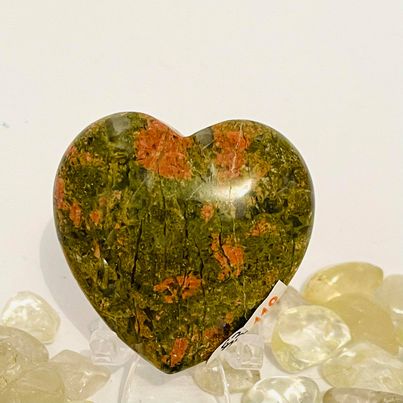 Unakite Heart #118