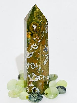 Rainforest Jasper Point (Rhyolite)  #119