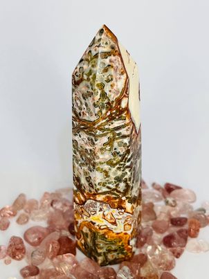 Leopard Skin Jasper Point # 11