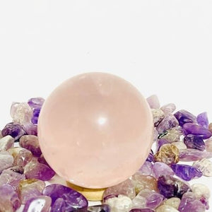 Rose Quartz Sphere # 30