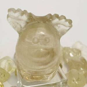 Smoky Citrine Quartz Reindeer # 133