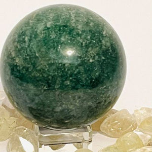 Green Strawberry Quartz Sphere #139