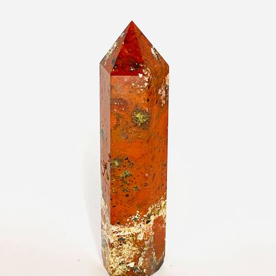 Brecciated Red Jasper Point # 144