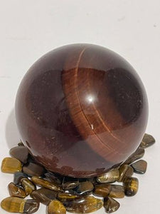 Red Tiger's Eye Sphere #144