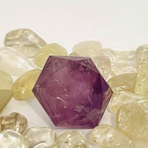 Amethyst Star of David #150