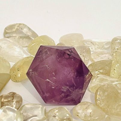 Amethyst Star of David #150