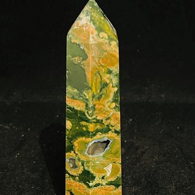 Rainforest Jasper Point (Rhyolite) #151