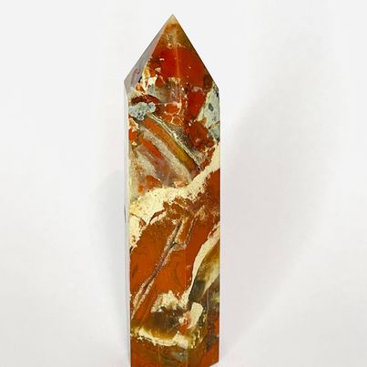 Brecciated Red Jasper Point # 152