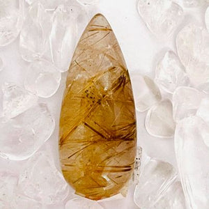 Golden Rutile Cabochon #153