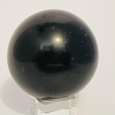 Black Tourmaline Sphere #157